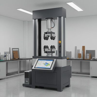 Maszyna do badań wytrzymałościowych z zakresem siły badawczej 0,5-500kN, dokładnością prędkości badawczej ±0,5% i maksymalną szerokością badawczą 650mm do analizy materiałów