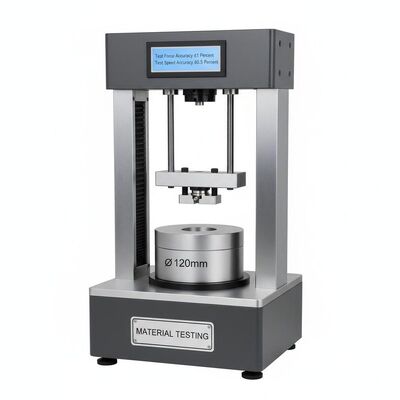 Maszyna do badania napięcia z dokładnością ± 1% siły badawczej, średnicą badawczą 120 mm i dokładnością ± 0,5% prędkości badawczej do badania materiału