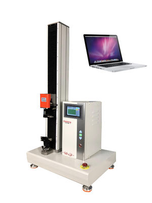 Elektryczna maszyna do badania naprężeń, cyfrowy wyświetlacz maszyny do próby rozciągania ASTM D903