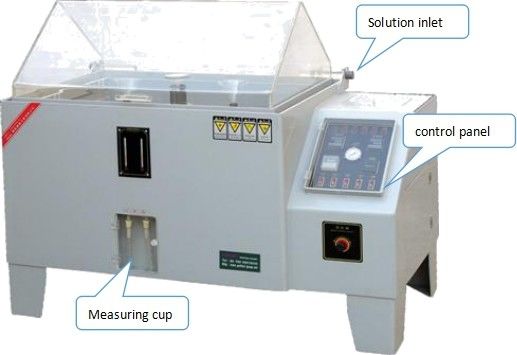 LCD 999hrs Komora do badania korozji w komorze solnej Cass / komora klimatyczna